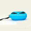 2015 portable solar waterproof bluetooth vibration speaker